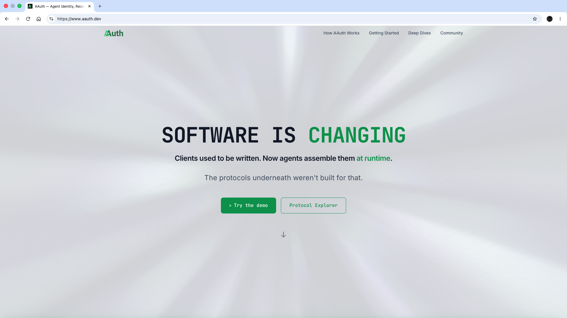 aauth dev home page
