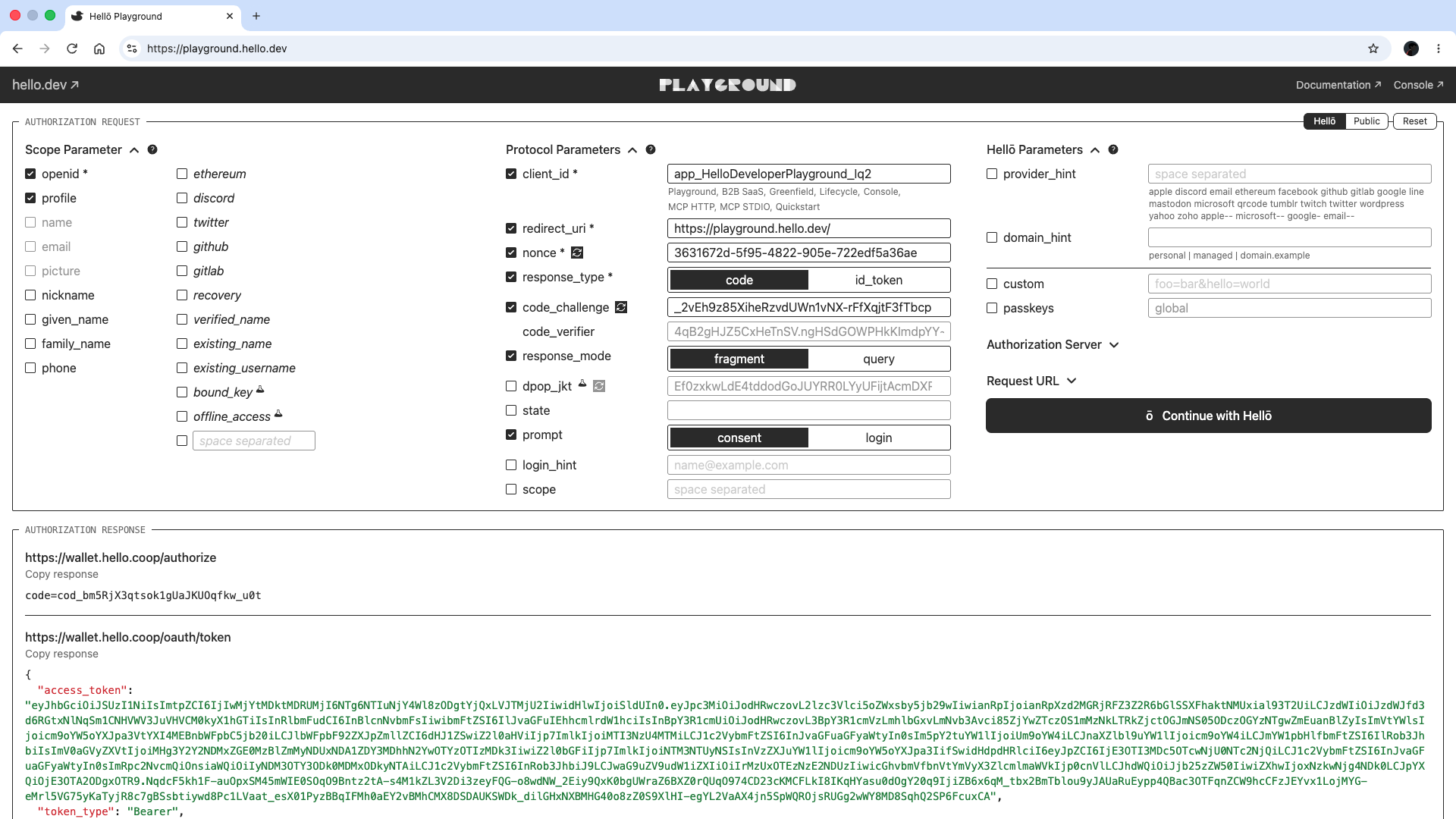 playground page